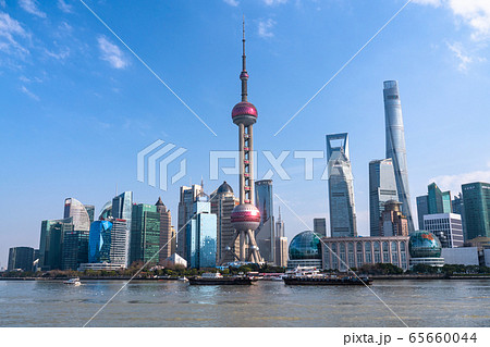 《上海》上海の摩天楼・中国経済の中心 65660044