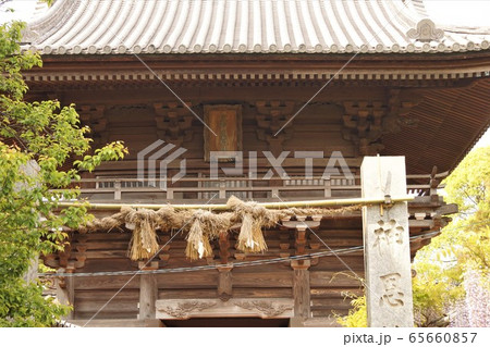 福岡県小郡市 大中臣神社の楼門 65660857