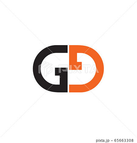 GG letter initial logo design vector template 65663308