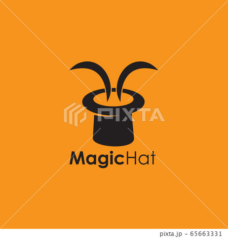 Magic hat icon logo design vector template 65663331