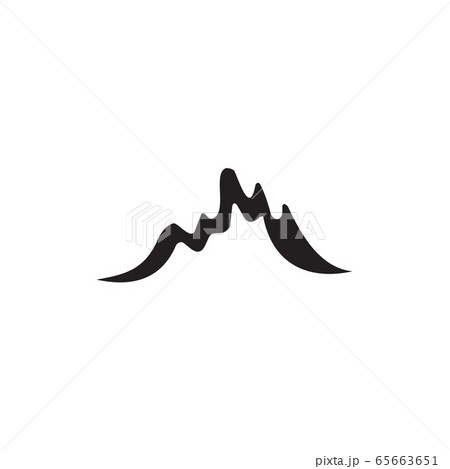 Mountain logo design vector template 65663651