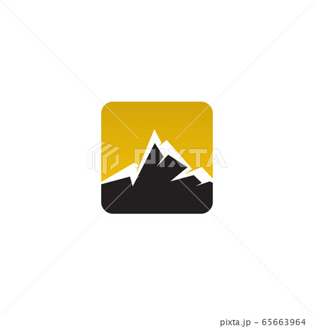 Mountain logo design vector template 65663964