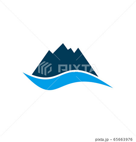 Mountain logo design vector template Mountain logo design vector template 65663976
