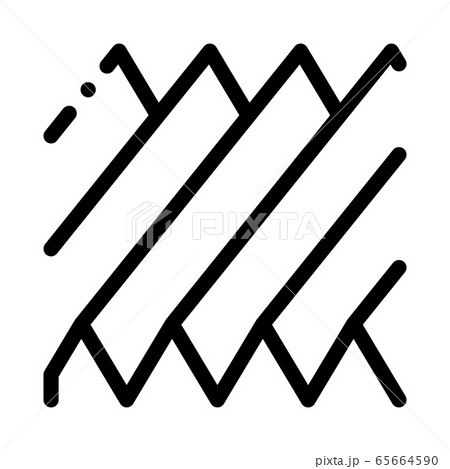sound wave icon vector outline illustration sound wave icon vector outline illustration 65664590