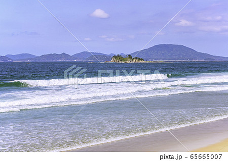福岡県糸島市　姉子の浜 65665007