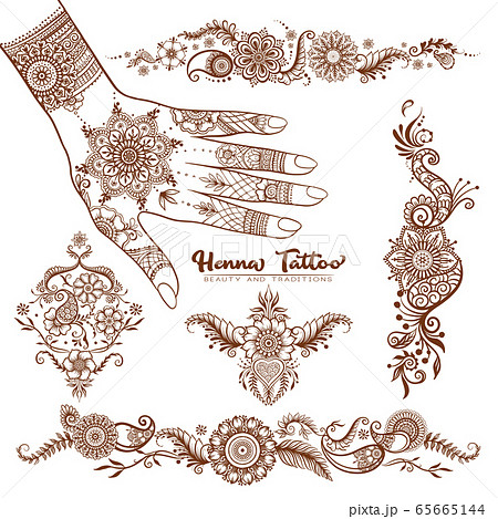 Henna Vector & Graphics to Download