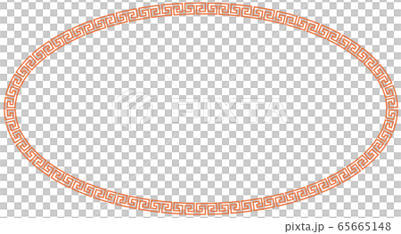 Chinese style frame (oval) Chinese style frame (oval) 65665148