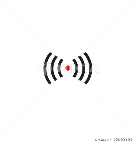 Signal icon logo design vector template 65665359