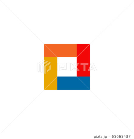 Square logo design vector template Square logo design vector template 65665487