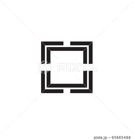 Square logo design vector template 65665488