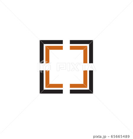 Square logo design vector template 65665489