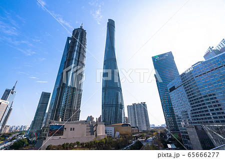 《上海》上海の摩天楼・中国経済の中心 65666277