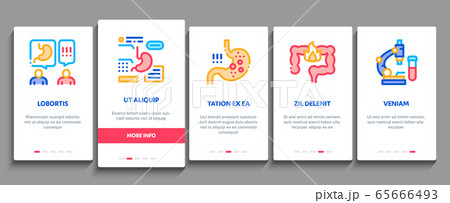 Gastroenterology And Hepatology Onboarding Elements Icons Set Vector Gastroenterology And Hepatology Onboarding Elements Icons Set Vector 65666493