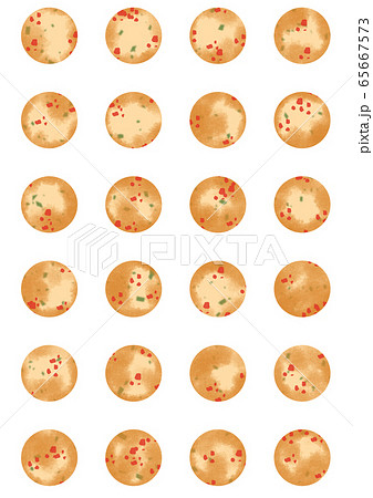 たこ焼きプレーンのイラスト素材