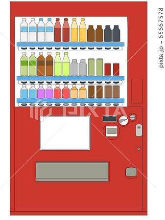 赤いCool自動販売機 赤いCool自動販売機 65667578