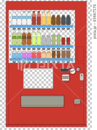 赤いCool自動販売機 赤いCool自動販売機 65667578