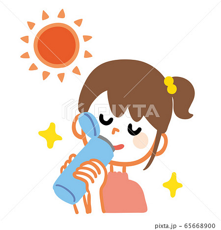 女の子 水分補給 マイボトル 女の子 水分補給 マイボトル 65668900