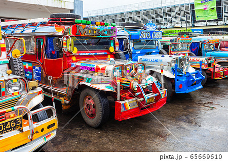 Jeepneys are popular public transport, Philippines 65669610