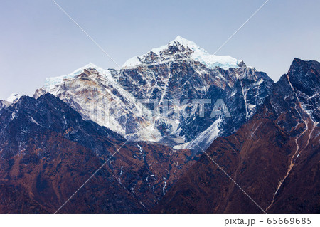 Mountain landscape in Everest region, Nepal 65669685
