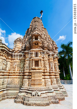 Ranakpur Jain temple in Rajasthan, India 65669855