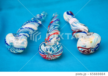 Pipe or bong for marijuana smoking 65669864