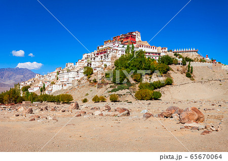 Thiksey Gompa Monastery near Leh, Ladakh 65670064