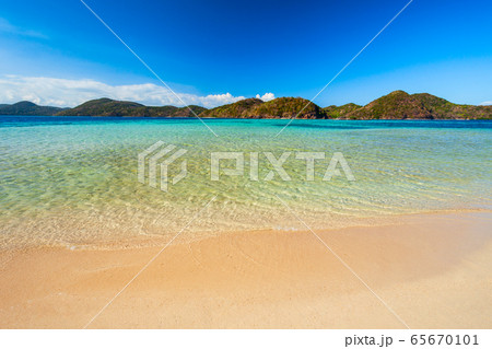 Beauty beach in Palawan island, Philippines 65670101