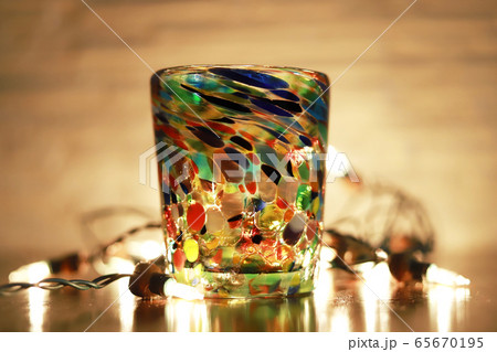 虹色タンブラー／ライトアップ 65670195