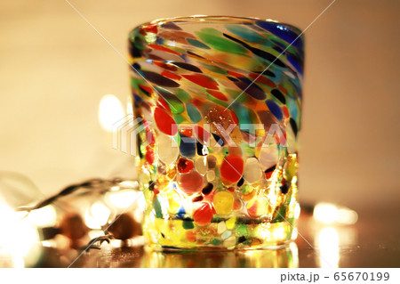 虹色タンブラー／ライトアップ 65670199