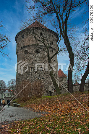 Wet Street In Tallinn Wet Street In Tallinn 65670556