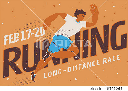 Cartoon style race event 65670654