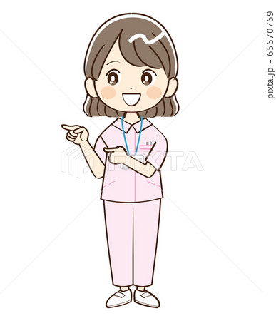 女性、看護師、指示 女性、看護師、指示 65670769