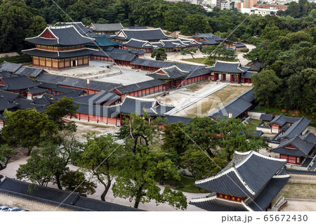 宮殿 古建築 韓国 65672430