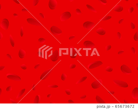 Red blood cells seamless pattern. Blood clot under 65673672