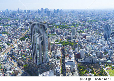 東京風景　池袋から望む新宿方面　2019年5月 65673871