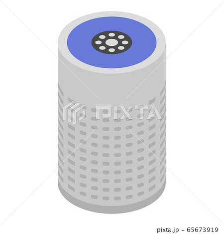 Air purifier icon, isometric style Air purifier icon, isometric style 65673919