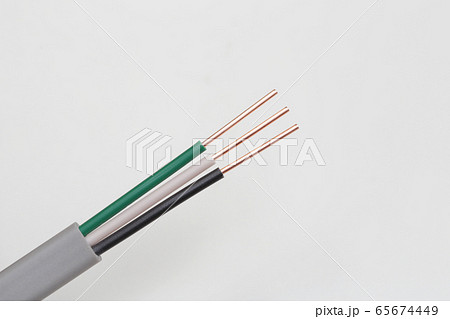 VVFケーブル(接地線入り) VVFケーブル(接地線入り) 65674449