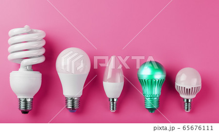 A special Light bulb stands out from the group of A special Light bulb stands out from the group of 65676111