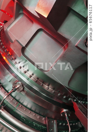 The structural part of the gas turbine, individual The structural part of the gas turbine, individual 65676117