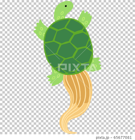 縁起物 亀 長寿のイラスト素材 縁起物 亀 長寿のイラスト素材