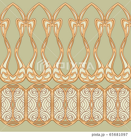 15 Art Nouveau Style Seamless Patterns By Elen Lane