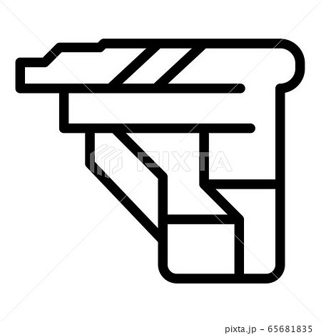 Cmyk cartridge icon, outline style Cmyk cartridge icon, outline style 65681835