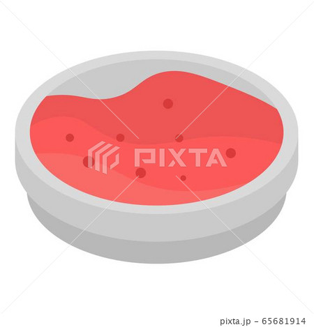 Cooking sauce icon, isometric style 65681914