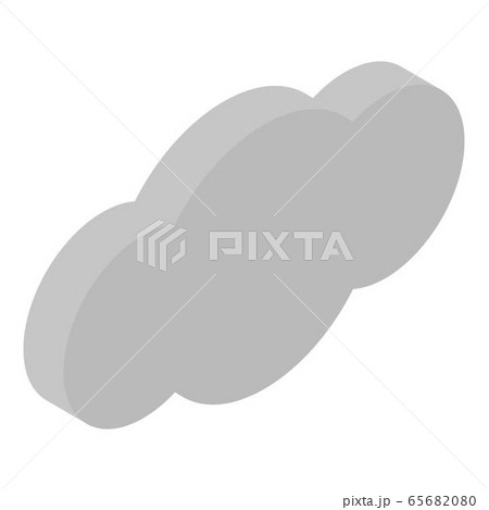 Sky cloud icon, isometric style Sky cloud icon, isometric style 65682080