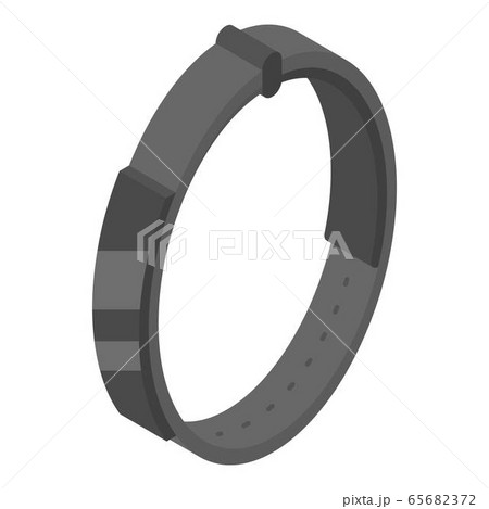 Smart Bracelet Icon Isometric Styleのイラスト素材