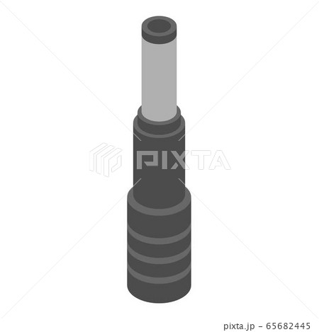 Charger adapter icon, isometric style 65682445