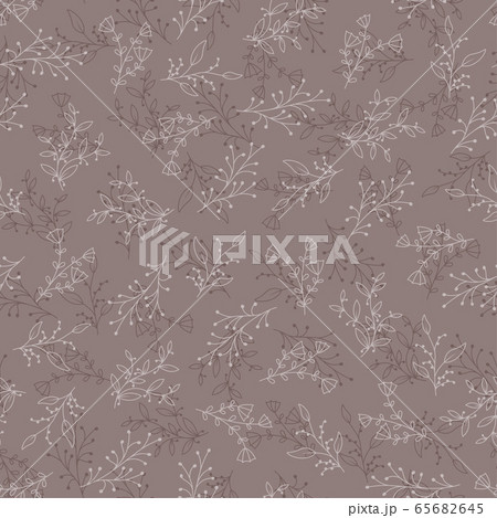 Seamless pattern with hand drawn flowers, vector illustration Seamless pattern with hand drawn flowers, vector illustration 65682645