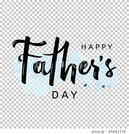 Happy Fathers Day Calligraphy greeting card. Vector illustration. Happy Fathers Day Calligraphy greeting card. Vector illustration. 65682716