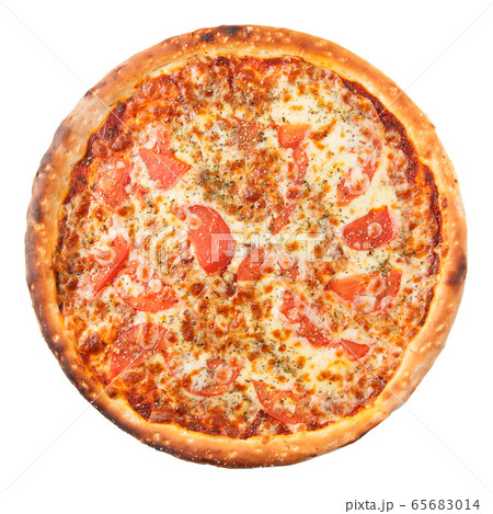 Delicious classic italian Pizza with tomato and 65683014