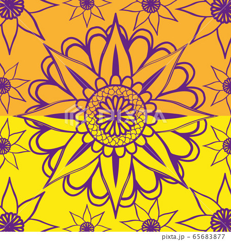Mandala floral pattern Mandala floral pattern 65683877